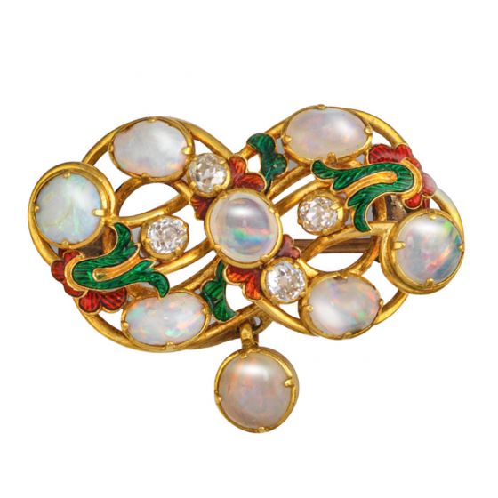 Victorian Opal Brooch - 02023862 | Heming Diamond Jewellers | London