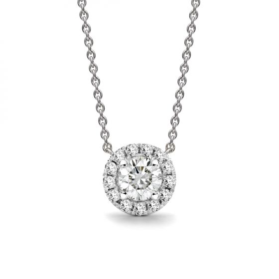 AQUILA PENDANT RADIANCE COLLECTION - AQUILA DIAMOND CLUSTER PENDANT | Heming Diamond Jewellers | London