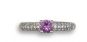 Pink sapphire and diamond ring. - 02023266 | Heming Diamond Jewellers | London