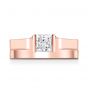 GROSVENOR - 1745 COLLECTION - GROSVENOR - DIAMOND SOLITAIRE PLAIN RING | Heming Diamond Jewellers | London