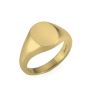 18ct Gold Signet Ring 11 x 9 mm Standard - 00019527 | Heming Diamond Jewellers | London