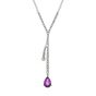 Amethyst and Diamond Necklace - 00020689 | Heming Diamond Jewellers | London