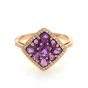 Amethyst & Diamond Ring - 00020896 | Heming Diamond Jewellers | London