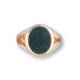 Bloodstone Signet Ring - 00019365 | Heming Diamond Jewellers | London
