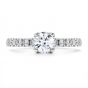 Bute Solitaire Ring - 02021591 | Heming Diamond Jewellers | London