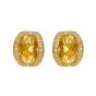 Citrine Cluster Earrings - 00019578 | Heming Diamond Jewellers | London