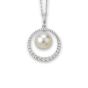 Diamond and Pearl Pendant - 02024353 | Heming Diamond Jewellers | London