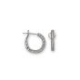 Diamond Hoop Earrings - 00024325 | Heming Diamond Jewellers | London