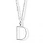 Diamond Initial 'D' Charm / Pendant (9ct) - 00019097 | Heming Diamond Jewellers | London
