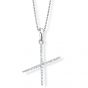 Diamond Initial 'X' Pendant - 00018905 | Heming Diamond Jewellers | London