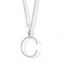 Diamond Inititial 'C' Charm / Pendant (9ct) - 00018914 | Heming Diamond Jewellers | London