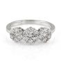 Diamond Triple Cluster Ring - 00021133 | Heming Diamond Jewellers | London