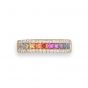 Multi Coloured Sapphire & Diamond Ring - 02021731 | Heming Diamond Jewellers | London