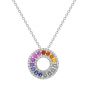 Multi-Sapphire and Diamond Pendant - 00021059 | Heming Diamond Jewellers | London