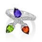 Multigem and Diamond Ring - 02022184 | Heming Diamond Jewellers | London
