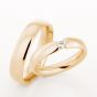 Pair of 18ct 4.5-5.5mm Wedding Rings by Christian Bauer - 00019165 | Heming Diamond Jewellers | London