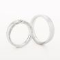 Pair of 18ct 4.5-5mm Wedding Rings by Christian Bauer - 00019134 | Heming Diamond Jewellers | London