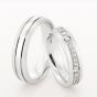 Pair of 18ct 5.5mm Wedding Rings by Christian Bauer - 00019236 | Heming Diamond Jewellers | London