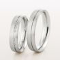 Pair of Platinum 5mm Wedding Rings by Christian Bauer - 00019160 | Heming Diamond Jewellers | London