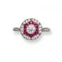 Ruby & Diamond Ring - 00021786 | Heming Diamond Jewellers | London