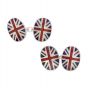Silver Enamel Union Flag Cufflinks - 02023269 | Heming Diamond Jewellers | London