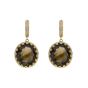 Smoky Quartz Drop Earrings - 00019576 | Heming Diamond Jewellers | London