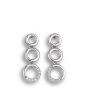 White Gold Circle Earrings - 02024189 | Heming Diamond Jewellers | London