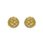 Yellow Sapphire Earrings - 00020906 | Heming Diamond Jewellers | London