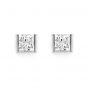 GROSVENOR EARRINGS 1745 COLLECTION - GROSVENOR DIAMOND SOLITAIRE EARRINGS | Heming Diamond Jewellers | London