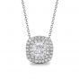 OBERON PENDANT RADIANCE COLLECTION - OBERON DIAMOND CLUSTER PENDANT | Heming Diamond Jewellers | London
