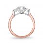 BYRON - TRILOGY COLLECTION - BYRON - THREE STONE DIAMOND RING | Heming Diamond Jewellers | London