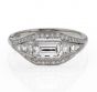 Emerald Cut Diamond Dress Ring - 02018255 | Heming Diamond Jewellers | London