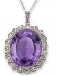 Victorian Amethyst Pendant - 02024450 | Heming Diamond Jewellers | London