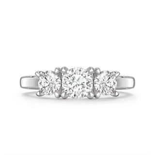 WORDSWORTH - TRILOGY COLLECTION - WORDSWORTH - THREE STONE DIAMOND RING | Heming Diamond Jewellers | London