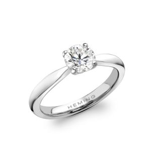 PICCADILLY - 1745 COLLECTION - PICCADILLY - DIAMOND SOLITAIRE RING | Heming Diamond Jewellers | London