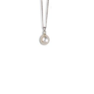 South Sea Pearl and Diamond Pendant - 00024769 | Heming Diamond Jewellers | London