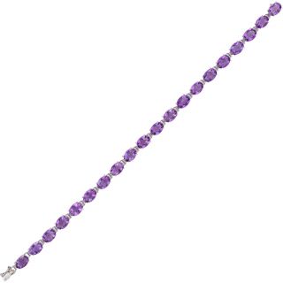 Amethyst Line Bracelet - 02024161 | Heming Diamond Jewellers | London