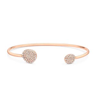 Diamond bangle - 00023058 | Heming Diamond Jewellers | London