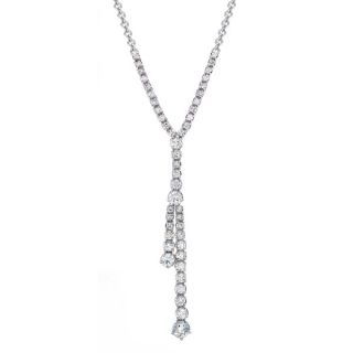 Diamond Drop Necklace - 00019678 | Heming Diamond Jewellers | London