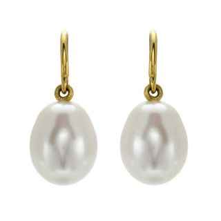 Pearl Drop Earrings - 00020104 | Heming Diamond Jewellers | London
