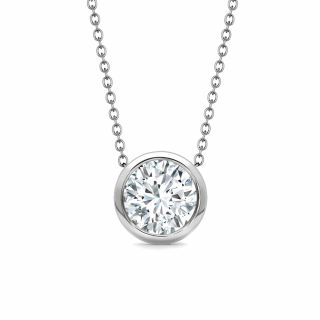 CAVENDISH PENDANT 1745 COLLECTION - CAVENDISH DIAMOND SOLITAIRE PENDANT | Heming Diamond Jewellers | London