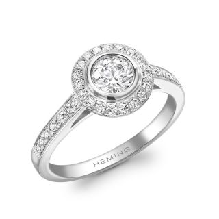 JUNO - RADIANCE COLLECTION - JUNO - DIAMOND SOLITAIRE RING | Heming Diamond Jewellers | London